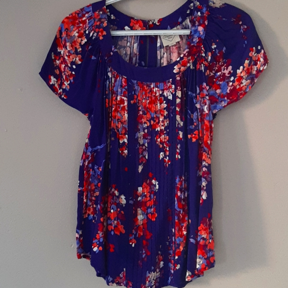 St. John's Bay Short Sleeve Blouse
